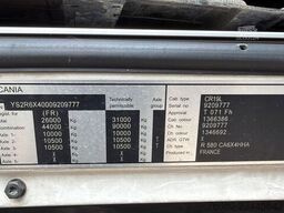 Scania R580 (EURO 6 / FRENCH TRUCK / BIG HUB / 6X4 / T...