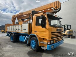 Scania 82m lift truck w/ Simon cara 170 - Must see. WATCH