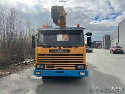 Scania 82m lift truck w/ Simon cara 170 - Must see. WATCH