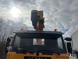 Scania 82m lift truck w/ Simon cara 170 - Must see. WATCH