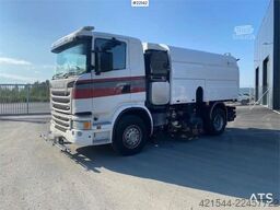 Scania G410 feiebil med Val-Air Bal'Hydro påbygg