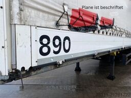 SCHMITZ CARGOBULL SCB S3T| Bordwand mit Schiebeplane*1.Hand*Edscha