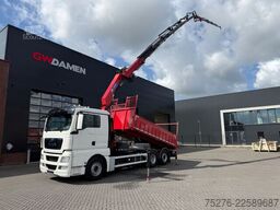 MAN TGX 26.360 6x2 Kipper/Kran HMF 3220+Flyjib,winch