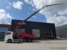 MAN TGX 26.360 6x2 Kipper/Kran HMF 3220+Flyjib,winch
