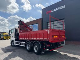 MAN TGX 26.360 6x2 Kipper/Kran HMF 3220+Flyjib,winch