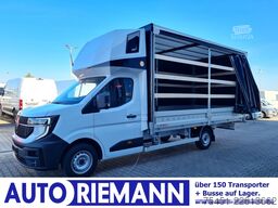 Renault Master 35 Pritsche Schlafkab Schiebe Plane 10 Pal LUFTFEDER