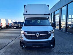 Renault Master 35 Pritsche Schlafkab Schiebe Plane 10 Pal LUFTFEDER