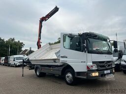 MERCEDES-BENZ Atego 818 Meiller Kipper Palfinger Kran