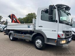 MERCEDES-BENZ Atego 818 Meiller Kipper Palfinger Kran