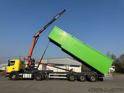 SCANIA R 420 / Glas Recycling / Palfinger PK 18000