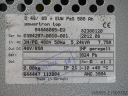 INDUSTRIE AUTOMATION powertron top D 48/85 + EUW