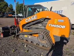 CASE TV 450B Kompaktlader Raupe Fräse Schild