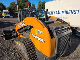 CASE TV 450B Kompaktlader Raupe Fräse Schild