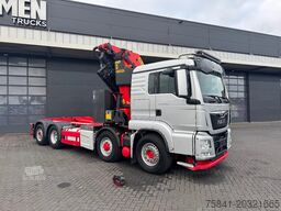 MAN TGS 35.500 8x4h-6 BL Palfinger PK 53002-SH E + ...