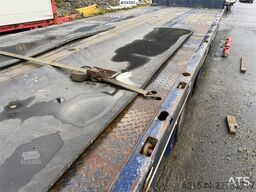 Istrail 3 akslet Low Loader Semi-Trailer with Hydraulic Ra