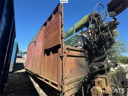  Container w/ Logilift 7.5 t/m crane.