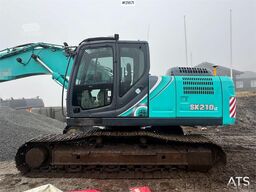 Kobelco SK210LC-10 Tracked Excavator with Grading Bucket,