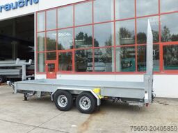 Möslein TT 11-E6x2  Tieflader für Fräsen breiten Rampen, Neu