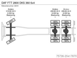 DAF FTT 2800 DKS 360 6x4