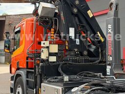 SCANIA R 380 HIAB-Ladekran und ARK, Liftachsen 2+4