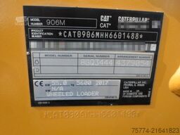 CATERPILLAR 906 M/ Schaufel/Gabel/ 2990 Std.