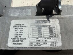 Groenewegen DRO-14-27 3-Axle Box / Steering / BPW Axles / L...