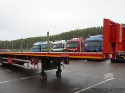 Nooteboom 3 AXLE FLATBED 3X EXTENDABLE TRAILER 43.95mtr T...