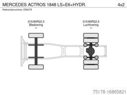 MERCEDES ACTROS 1848 LS+E6+HYDR.