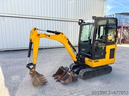 JCB 16C-1 / 2021 BJ / 1.246 H/ 3 x Löffel