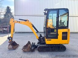 JCB 16C-1 / 2021 BJ / 1.246 H/ 3 x Löffel