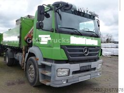 MERCEDES-BENZ Axor 1829 / E5 / ALU Kipper / Atlas Kran