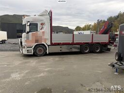 Scania R650 6x4 Crane truck – 23 tm HMF crane