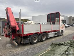 Scania R650 6x4 Crane truck – 23 tm HMF crane