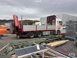 Scania R650 6x4 Crane truck – 23 tm HMF crane