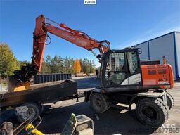 Hitachi ZX140W-6 Wheeled excavator with tilt, bucket and N