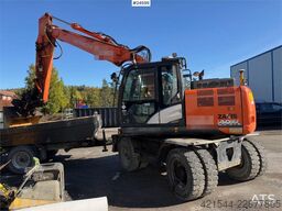 Hitachi ZX140W-6 Wheeled excavator with tilt, bucket and N