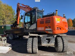 Hitachi ZX140W-6 Wheeled excavator with tilt, bucket and N