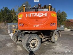 Hitachi ZX140W-6 Wheeled excavator with tilt, bucket and N