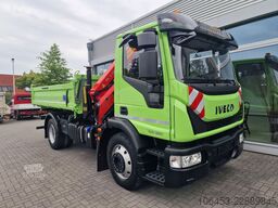 IVECO 140 E 25 Kipper/Kran/Funk/5+6Kreis/2X AHK/33 TKM
