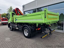 IVECO 140 E 25 Kipper/Kran/Funk/5+6Kreis/2X AHK/33 TKM