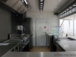 Verkaufsanhänger Imbisswagen GRILL, HAMBURGER