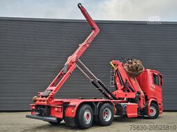 Scania R520 V8 6x2/4 / EPSILON CRANE + HOOKLIFT