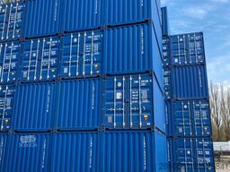 20 Fuß Seecontainer RAL5010 Container Kontener Kontainer Shipping Box Self
