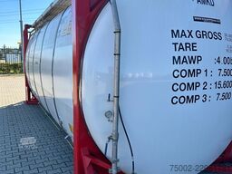 Van Hool 20FT SWAP BODY / 30.600L / 3 comp (7.500L + 15...
