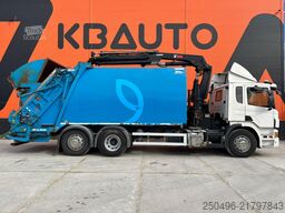 Scania P 410 6x2*4 Hiab 188ES-2 / NTM KGH-HB 19 m3