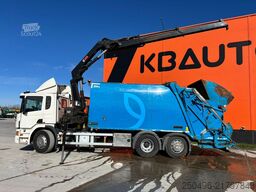 Scania P 410 6x2*4 Hiab 188ES-2 / NTM KGH-HB 19 m3