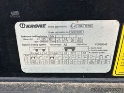Krone N/A AZ18E / 2-axle drawbar trailer / BDF / NL-t...