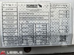 SCHMITZ CARGOBULL SKO 24/L*Koffer*Doppelstock*Zertifikat XL*