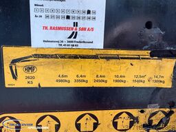Volvo FH 540 HMF 2620 K5, Stuuras