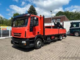 IVECO 120E25 Eurocargo Pritsche +HIAB XS 088 Kran